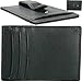 Alpine Swiss Mens Top Grain Leather Minimalist Money Clip Front Pocket Wallet