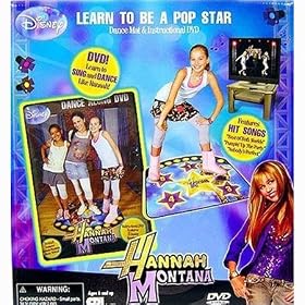 Click here to buy Hannah Montana Instructional DVD and Dance Mat Learn To Be A Popstar by Creative Designs.