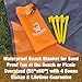 WilderLux Hot Summer Sale! XL Family Sized Beach Blanket (56