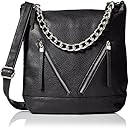 Dolce Girl Chain Detail Bucket Cross Body, Black, One Size