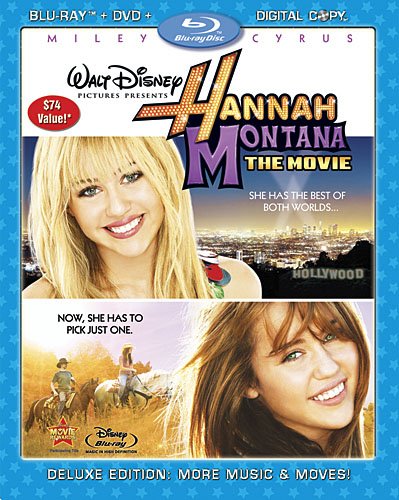 Hannah Montana The Movie (3-Disc Combo Pack Blu-ray + DVD + Digital Copy) [Blu-ray]