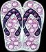 Bella Crystal Pink Flip Flops Ball Marker Hat Clip Set