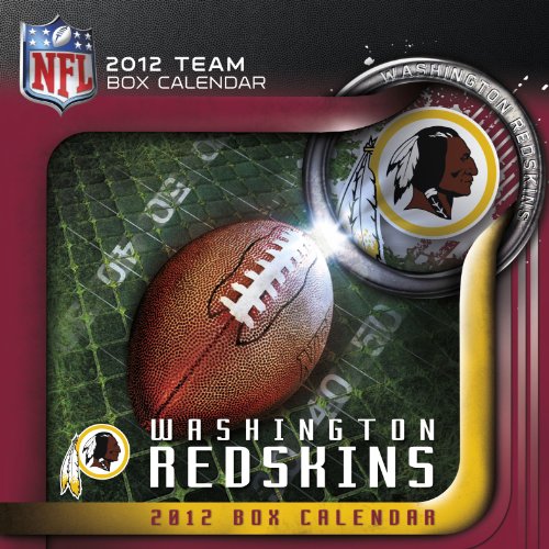 2012 WASHINGTON REDSKINS BOX CALENDAR