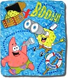 SpongeBob - "Booty Bob" Fleece Throw Blanket