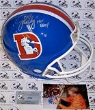 John ElwayAutographed/Hand Signed Denver Broncos Throwback Authentic Helmet