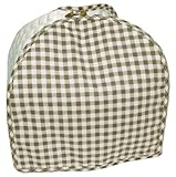 Gingham Natural/Beige 2 Slice Toaster Appliance Cover