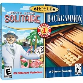 Hoyle South Beach Solitaire + Hoyle Backgammon by Encore