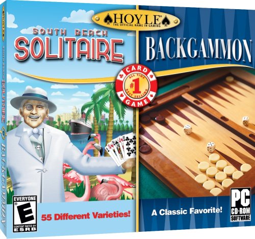 Hoyle South Beach Solitaire + Hoyle Backgammon