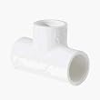 Genova 31410CP White PVC Tee