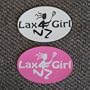 Lax Girl Magnet (Color=White)