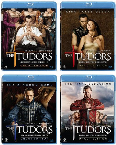 The Tudors: Seasons 1-4, The Complete Series (Uncut Edition) [Blu-ray]