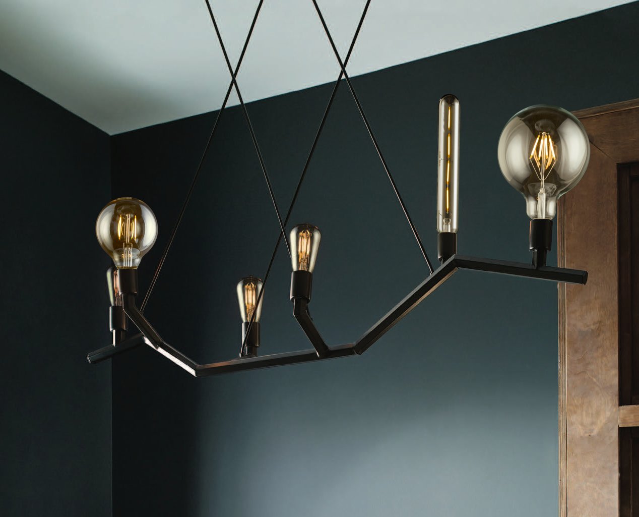 ARCHIPELAGO Dimmable LED Filament Vintage Radio T14 (RD14) Light Bulb