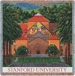 Stanford Univ Memorial Church Throw - 70 x 54 Blanket/Throw - Stanford Cardinal
