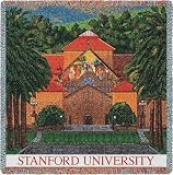 Stanford Univ Memorial Church Throw - 70 x 54 Blanket/Throw - Stanford Cardinal