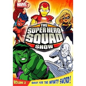 Super Hero Sqaud DVD Videos