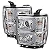 Spyder Auto PRO-YD-CS14-LBDRL-C Chevy Silverado Projector Headlight