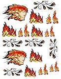 Bajidoo Fire Decal Full Sheet