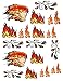 Bajidoo Fire Decal Full Sheet