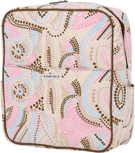 Bumble Bags Madeline Hanging Stroller Backpack Cappucino Dot