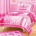 Girl Pink Princess Crown Flower Polka Dot Twin Full Comforter