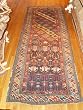 Handmade Antique Caucasian Shirvan Rug 4'2"x10'10"