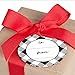 Big Dot of Happiness Prancing Plaid - Christmas and Holiday Buffalo Plaid to and from Favor Gift Tags (Set of 20)