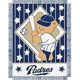 San Diego Padres Jacquard BABY Throw Blanket
