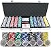 13.5g 500pc Casino Royale Clay Poker Chip Set