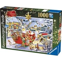 Ravensburger Santa's Christmas Supper Jigsaw Puzzle (1000 Pieces)