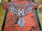XTREME COUTURE JET RED MMA T-SHIRT SIZE X-LARGE