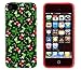 iPhone 5 / 5S Case, DandyCase Perfect Pattern *No Chip/No Peel* Flexible Slim Case Cover for Apple iPhone 5 / 5S [Candy Canes, Christmas Stockings, and Mistletoe]