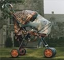 Kittywalk Royal Pet Stroller with One-Touch Braking System