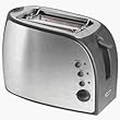 Betty Crocker Appliances BPL-600U Betty Crocker Platinum Stainless Steel 2-Slice Toaster