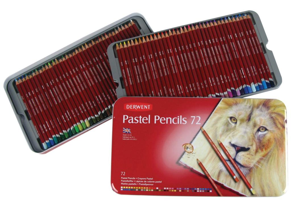 Derwent Woodcased Soft Pastel Pencil Set of 72 Amazon.in Office
