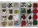 500+ Pieces Christmas Scrapbook Embellishments for Cards, Photo Albums, Crafts, Gift Wrapping, and Scrapbooking