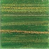 Mosaic Mercantile Mini Metallic Glass Tile, Clover, 1-Pound