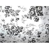 Black Toile Contact Paper