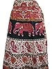 Boho Wrap Around Skirt Multi Color Animal Printed Beach Wear Long Wrap Skirts