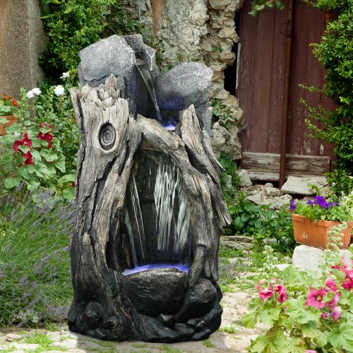 Rainforest Waterfall Fountain with LED Lights