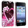 eForCity Snap-on Rubber Coated Case compatible with Apple� iPod touch� 2nd / 3rd Generation, Purple Love