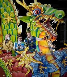 Dragon Float, New Orleans Mardi Gras Photograph - Beautiful 16"x20" Photographic Print by Carol M. Highsmith