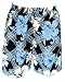 Badeshorts elastischer Bund mit Kordelzug und zwei Seitentaschen Badehose Hawaii M L XL XXL, Fb.:dunkelblau;Kleidergr. Herren:M / L