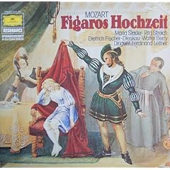 Mozart: Figaros Hochzeit (Opernquerschnitt in deutscher Sprache - Berlin 1962) [Vinyl LP] [Schallplatte]