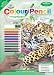 Color Pencil By Number Kit: 8.75x11.75 Jaguar Pool