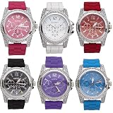 Glitz & Glam Rhinestone Bling Ladies Fashion Watch