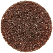 Weiler Tiger 2" Diameter, Coarse Grade, General Purpose, Non-Woven Surface Conditioning, Brown Plastic Button Style Disc