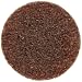 Weiler Tiger 2" Diameter, Coarse Grade, General Purpose, Non-Woven Surface Conditioning, Brown Plastic Button Style Disc