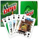 Mountain Dew Poker Size Playing Cards, Single Deck