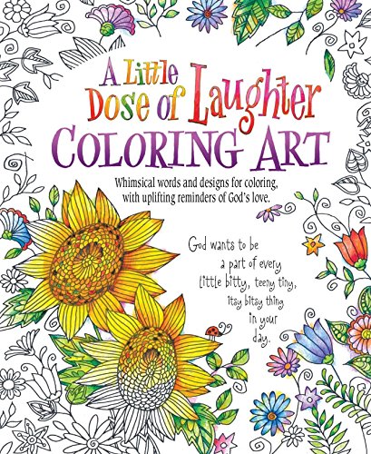 A Little Dose of Laughter Coloring Art