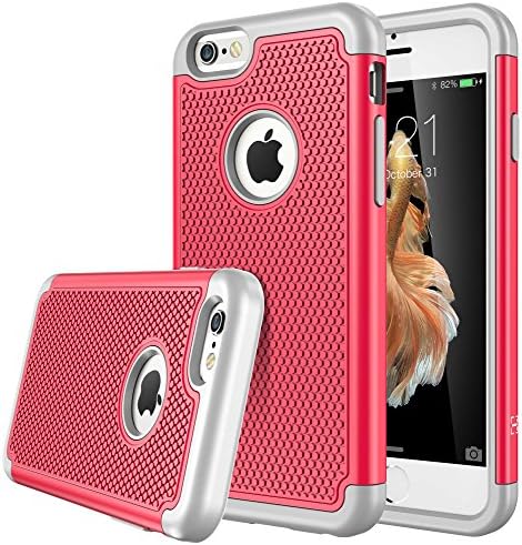 6S Plus case, iTronic Double Tone Dual Layer Hybrid Defender Case for iPhone 6S Plus (5.5")